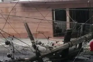 Imagen Incendio de pastizales, cables reventados y árboles caídos, lo que dejó el norte en Veracruz