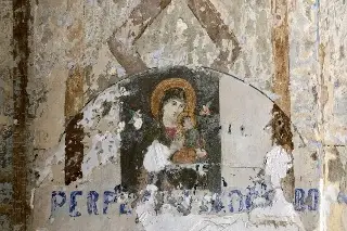 Imagen Aparece Virgen del Perpetuo Socorro en iglesia antigua de Veracruz