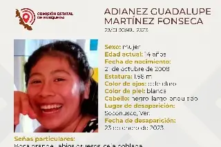 Imagen Desaparece menor de edad en Soconusco, Veracruz 
