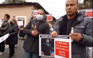 En Orizaba, exigen regreso con vida de ambientalistas desaparecidos en Michoacán