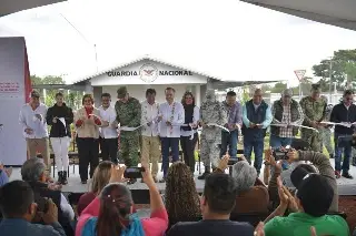 Cuitláhuac García inaugura Subestación de la Guardia Nacional en Tamarindo, Veracruz