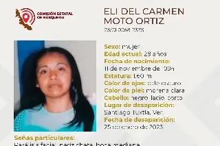 Imagen Desaparece joven mujer al sur de Veracruz