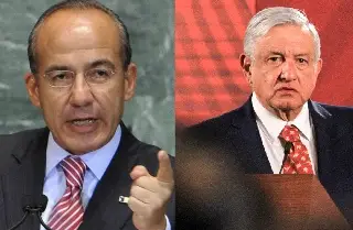 Imagen No hay carpetas de investigación contra Felipe Calderón: AMLO 
