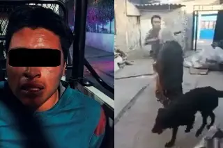 Imagen Hombre golpea en la cabeza a abuelita con un tubo; lo detienen tras difundirse video