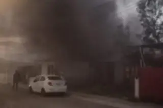 Imagen Se incendia casa en fraccionamiento de Veracruz 