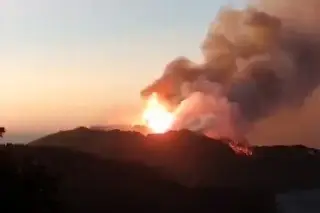 Imagen Van 13 muertos por incendio forestal en Chile