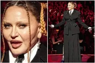 Imagen ¿Qué le pasó? Madonna luce irreconocible en los Grammy