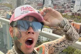 Imagen Rapero Tekashi 6ix9ine recibe brutal golpiza en un gimnasio 