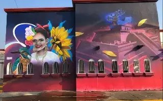 Imagen Transforman los rayones del graffiti en arte y belleza al sur de Veracruz 