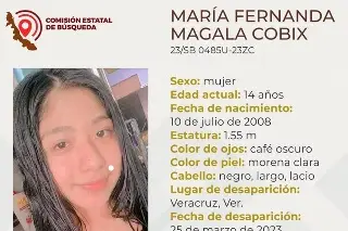 Imagen Desaparece menor de 14 años en la ciudad de Veracruz 