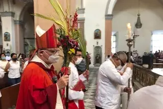 Imagen Habrá bendición de palmas y lavatorio de pies en Veracruz