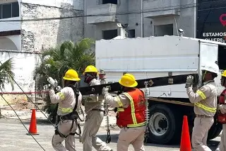 Imagen CFE concluye trabajos de mantenimiento en colonias del puerto de Veracruz 