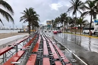 Imagen Iniciarán colocación de gradas de Carnaval en el bulevar Ávila Camacho en Veracruz