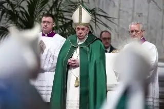 Imagen Papa Francisco pide no resignarse al declive de la familia: 