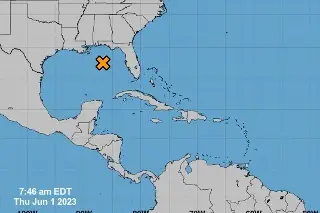 Imagen Vigilan disturbio en Golfo de México, con 50% de probabilidad de evolucionar a ciclón