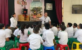Imagen CFE enseña a niños de Veracruz cómo ahorrar energía