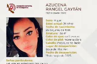 Imagen Piden ayuda para encontrar a joven mujer desaparecida en Boca del Río 