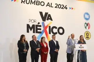 Imagen Va por México llama a MC a sumarse; el 26 de junio definen método de elección de candidato