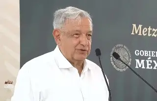 Imagen 'Voy a entregar la estafeta a quien el pueblo decida', afirma AMLO