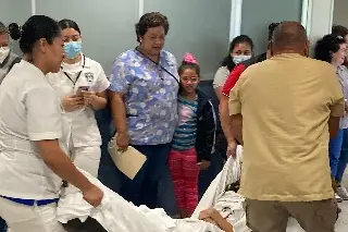 Imagen Más de 300 personas participan en simulacro de huracán en hospital de Veracruz (Video)