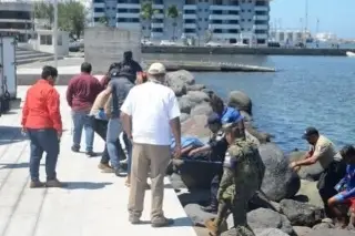 Imagen Identifican a hombre hallado sin vida en mar del puerto de Veracruz 