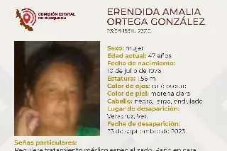 Imagen Ella es Erendida, tiene 47 años y desapareció en el puerto de Veracruz 
