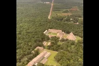 Imagen AMLO presume avance del Tren Maya en tramo Palenque-Cancún: 'ya está casi la totalidad de la vía'