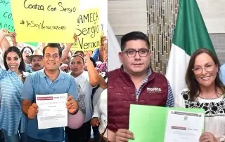 Sergio Gutiérrez acusa favoritismo del dirigente estatal de Veracruz al recibir a Nahle
