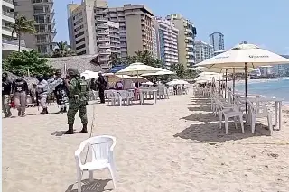 Imagen Hallan cuerpo ensabanado en popular playa de Acapulco