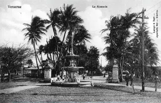 Imagen ¿Recuerdas la Fuente de las Sirenas que estuvo en el parque Zamora de Veracruz?