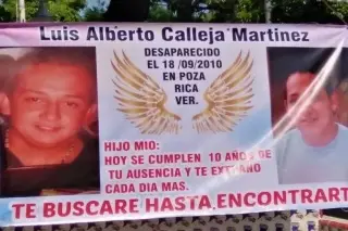 Imagen Se cumplen 13 años sin Luis Alberto; fue víctima de desaparición forzada en Poza Rica