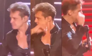Imagen Rompe en llanto Luis Miguel al cantar 'La Incondicional' (+Video)
