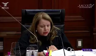 Imagen Arturo Zaldívar dejó 170 pendientes en la Corte, asegura ministra Loretta Ortiz