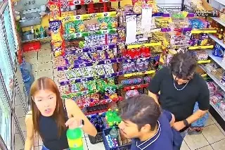Imagen Captan a jóvenes robando frituras en tienda (+Video)