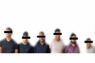 Imagen Detienen a 6 hombres y rescatan a persona privada de la libertad en San Andrés Tuxtla