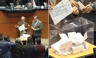 Imagen Terna para la Corte no alcanza mayoría calificada; van a segunda votación