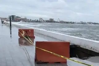 Imagen Se necesitan 8 escolleras en bulevar de Boca del Río; se espera que pronto comience: Juan Manuel Unanue