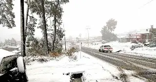Imagen Amanecen con nevadas en varios estados del país, por segundo día