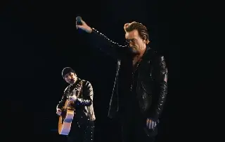 Imagen U2 rinde homenaje a Alexei Navalny, líder opositor ruso, durante show en Las Vegas (+Video)