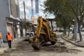 Imagen Destinan 28 mdp para pavimentar con concreto hidráulico avenida en Tejería, Veracruz 