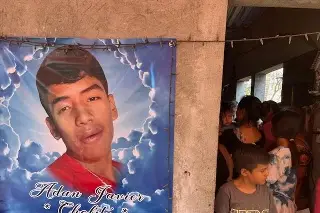 Imagen Velan Adán en su casa, joven que recibió balazo en la cabeza, en Veracruz