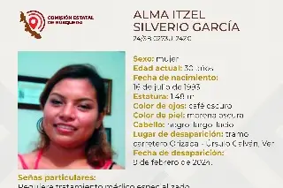 Imagen Joven mujer desaparece en carretera de Veracruz 