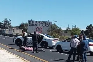 Imagen Detienen a dos presuntos asalta tráileres en la autopista Orizaba-Puebla