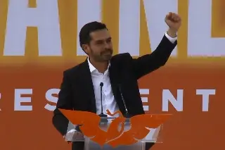 Imagen Se registra Álvarez Máynez como candidato a la Presidencia por Movimiento Ciudadano