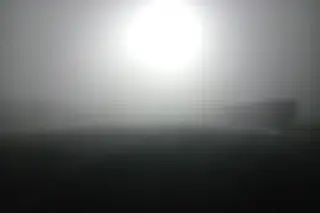 Imagen Densa niebla cubre Veracruz 