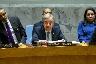 Imagen 'Ya es hora' de que haya paz en Ucrania, dice secretario general de la ONU 