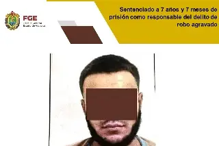 Imagen Lo sentencian a más de 7 años de cárcel por robo agravado al sur de Veracruz 