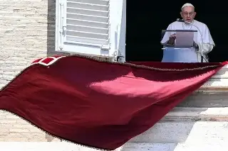 Imagen Papa Francisco celebra rezo del ángelus tras suspender su agenda por gripe