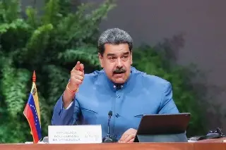 Imagen Nicolás Maduro acusa campaña contra AMLO desde EU