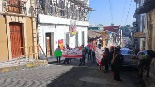Imagen Manifestantes bloquean calle de Xalapa, Veracruz 